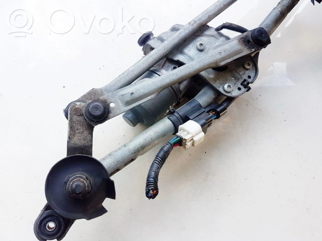Toyota Avensis T270 Mechanizm i silniczek wycieraczek szyby przedniej / czołowej 