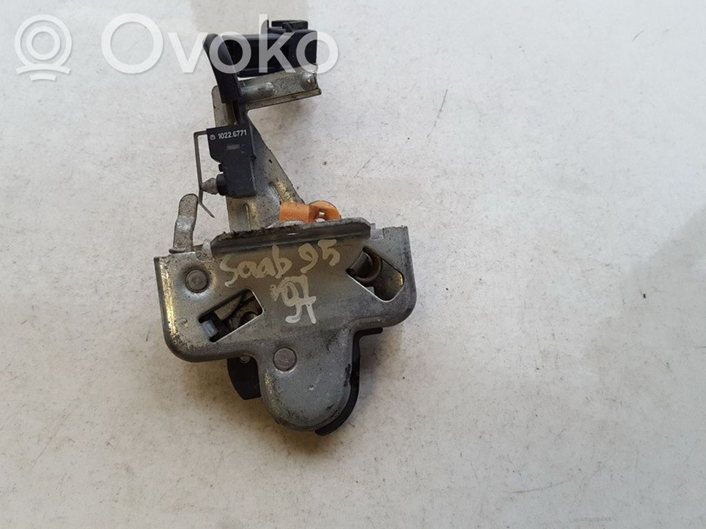 Saab 9-5 Blocco/chiusura/serratura del portellone posteriore/bagagliaio 