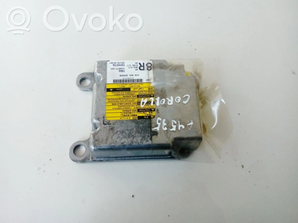 Toyota Corolla Verso AR10 Centralina/modulo airbag 