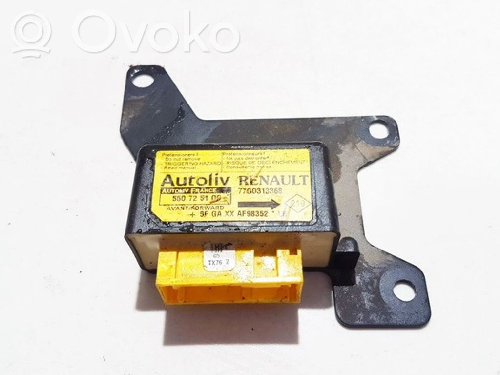 Renault Kangoo I Airbagsensor Crashsensor Drucksensor 