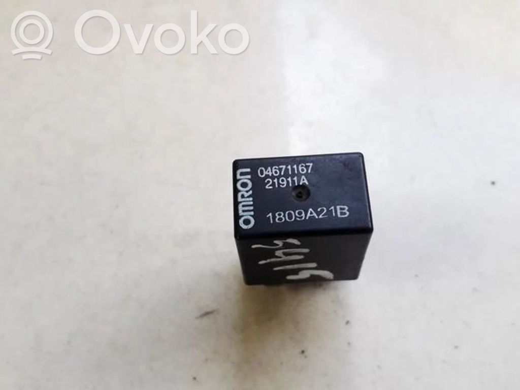 Muu rele   04671167,21911A,04671167,1809A21B,21911A,G8HUA007001