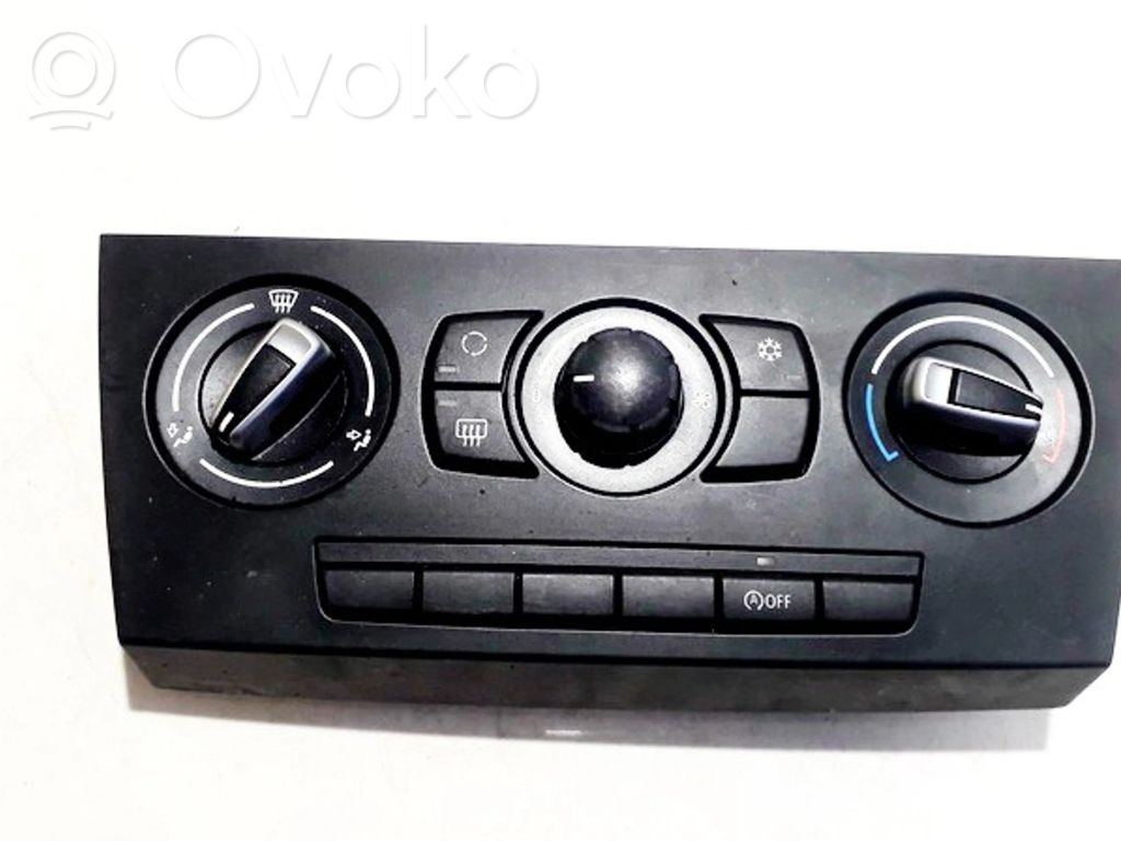 BMW 3 E90 E91 Climate control unit 