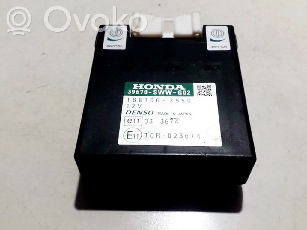 Honda CR-V Centralina/modulo sensori di parcheggio PDC