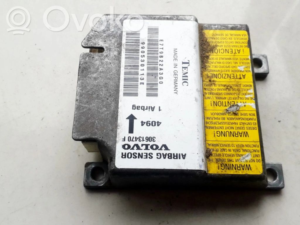 Volvo S40, V40 Centralina/modulo airbag 