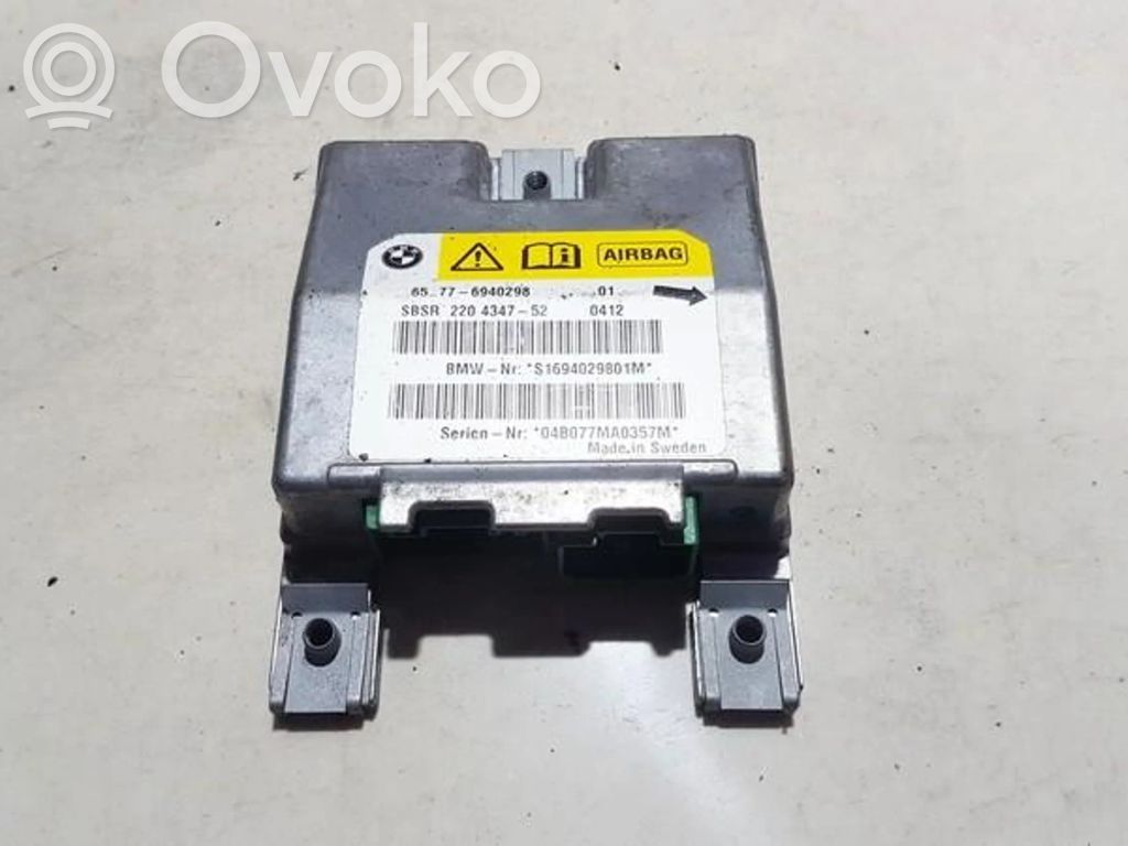 Turvatyynyn ohjainlaite/moduuli   65776940298,S1694029801M,65776940298,S1694029801M,SBSR220434752