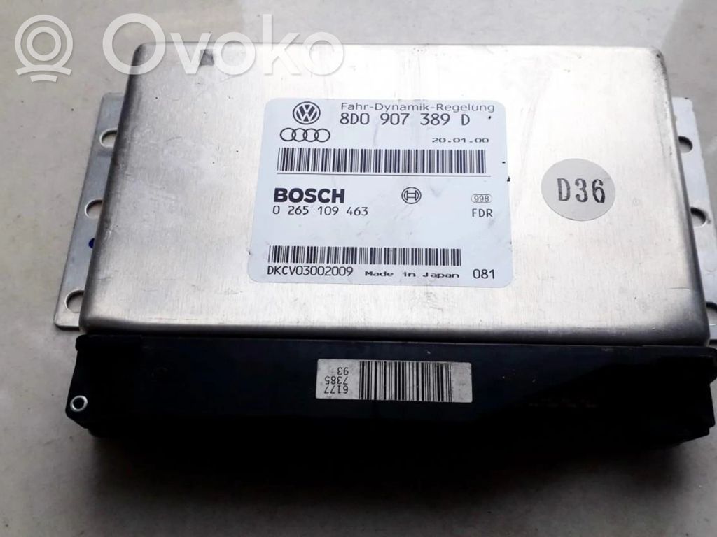 Centralina/modulo ABS   8D0907389D,0265109463,0265109463,8D0907389D