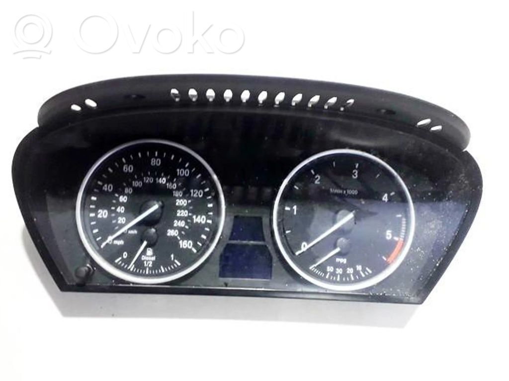 BMW 5 E60 E61 Tachimetro (quadro strumenti) 
