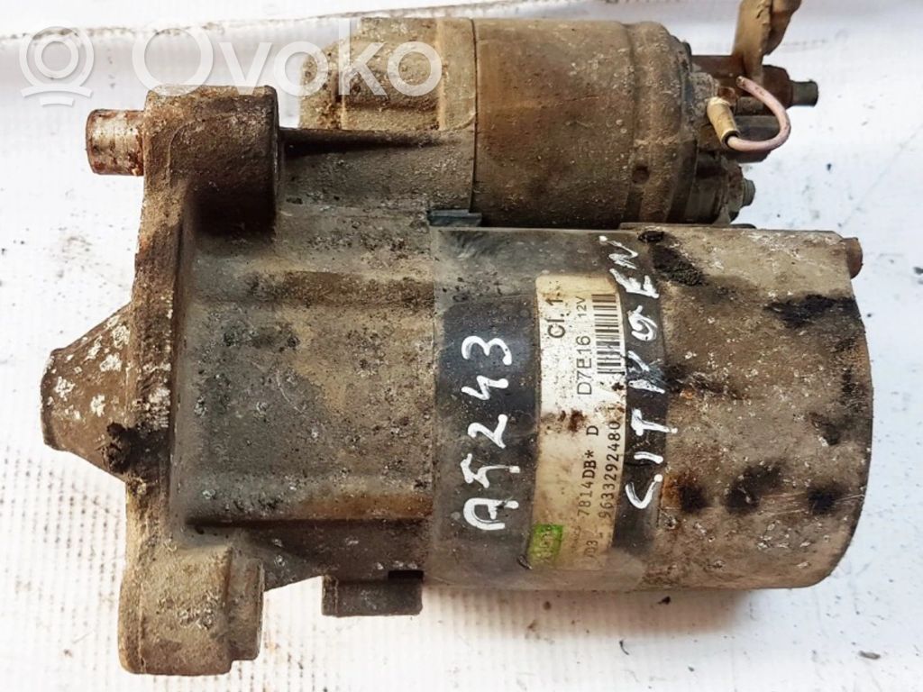 Démarreur   9633292480,7814DB,7814DB,9633292480