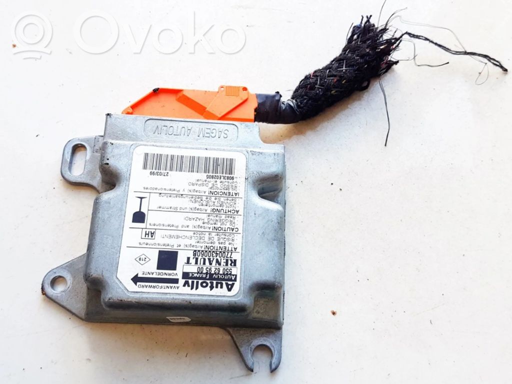 Unidad de control/módulo del Airbag   7700430060B,550629500,550629500,7700430060B