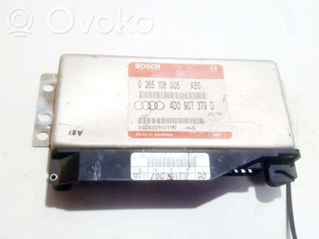 Sterownik / moduł ABS   4D0907379D,0265108005,4D0907379D