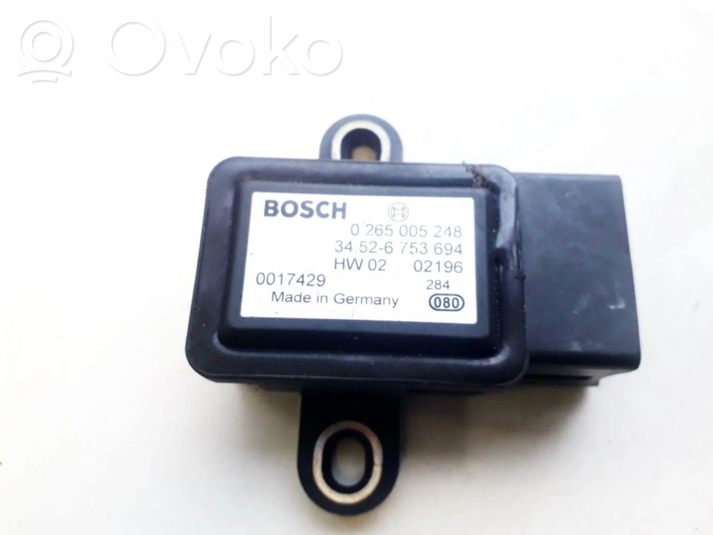 BMW X5 E53 Sensore di imbardata accelerazione ESP