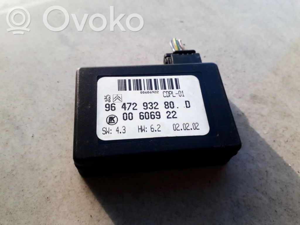 Citroen C3 Rain sensor 