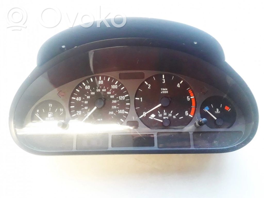 BMW 3 E46 Speedometer (instrument cluster) 