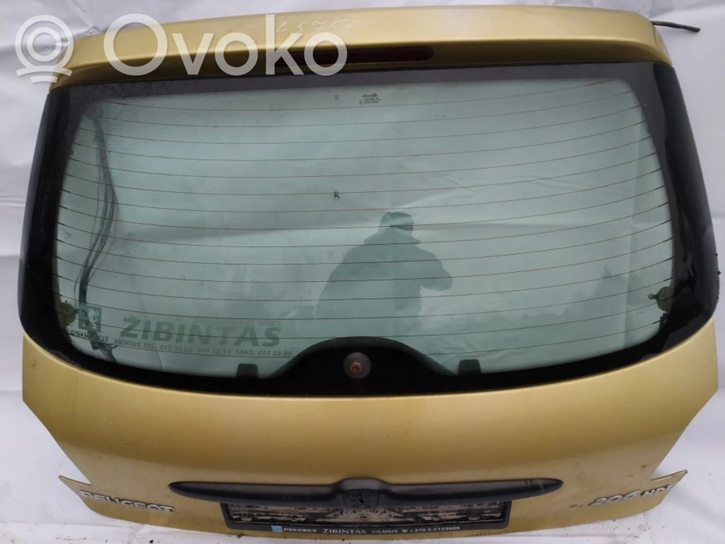 Peugeot 206 Hayon/capotă portbagaj 