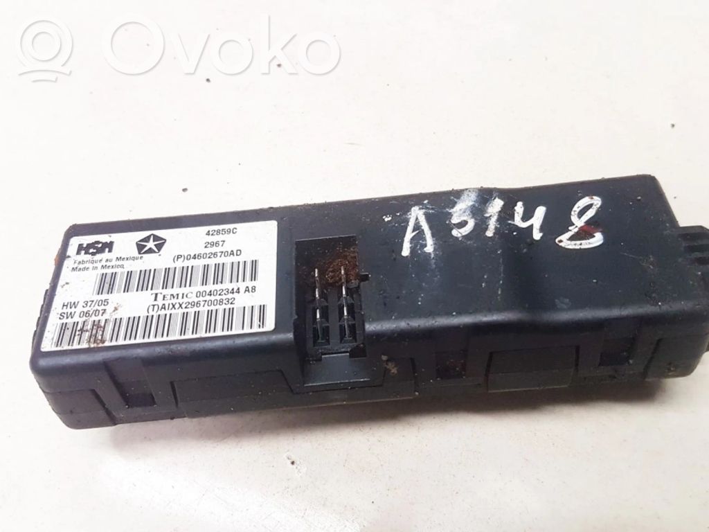 Alte unități/module de control   04602670AD,AIXX296700832,04602670AD,AIXX296700832