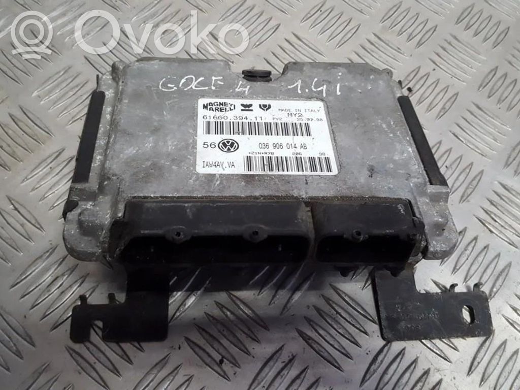 Unidad de control/módulo del motor   036906014AB,6160039411,036906014AB,6160039411