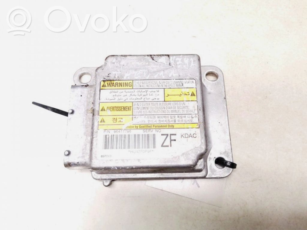 Chevrolet Tacuma Module de contrôle airbag 