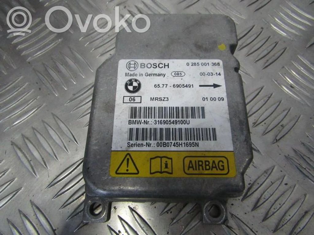 Unidad de control/módulo del Airbag   65776905491,65776905491,0285001368,65776905491,65776905491