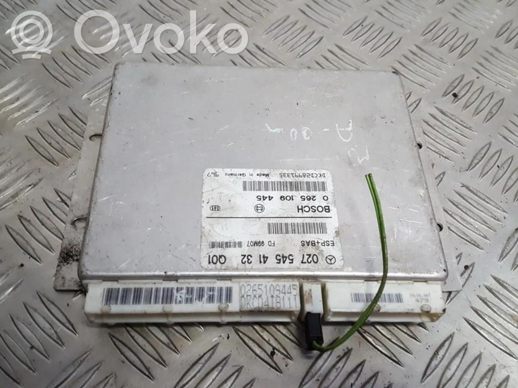 Mercedes-Benz A W168 Centralina ESP (controllo elettronico della stabilità)