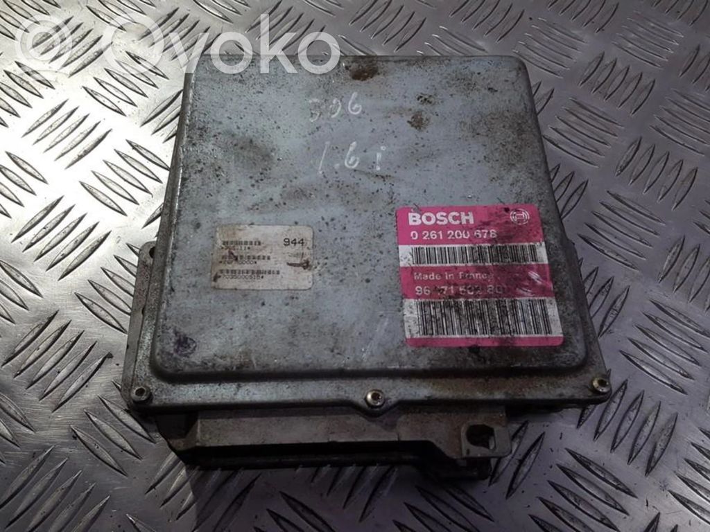 Peugeot 306 Centralina/modulo del motore 