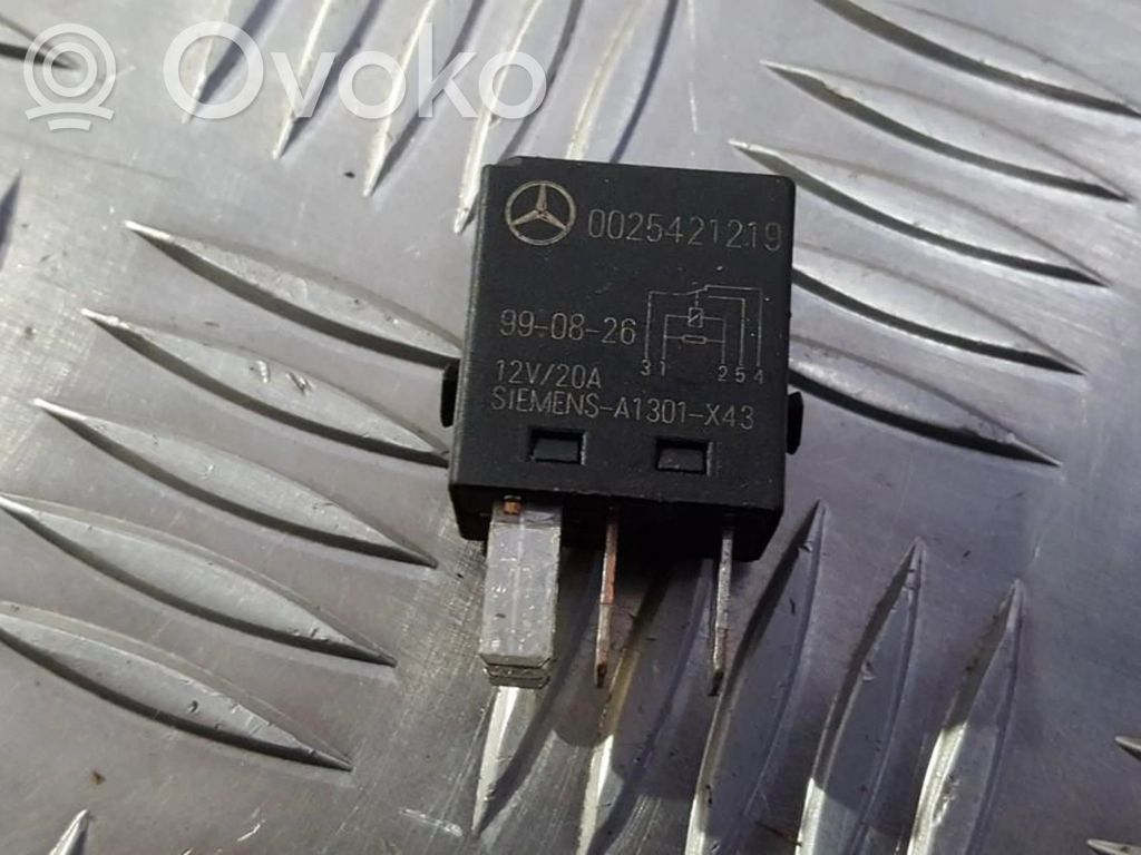 Mercedes-Benz A W168 Altri relè