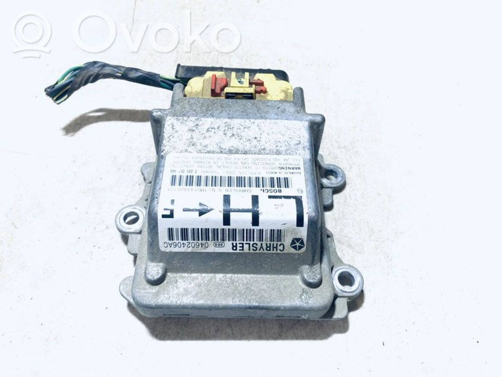 Airbag control unit/module   04602406AC,0285001488,0285001488,04602406AC,19224AE,TMD143322701