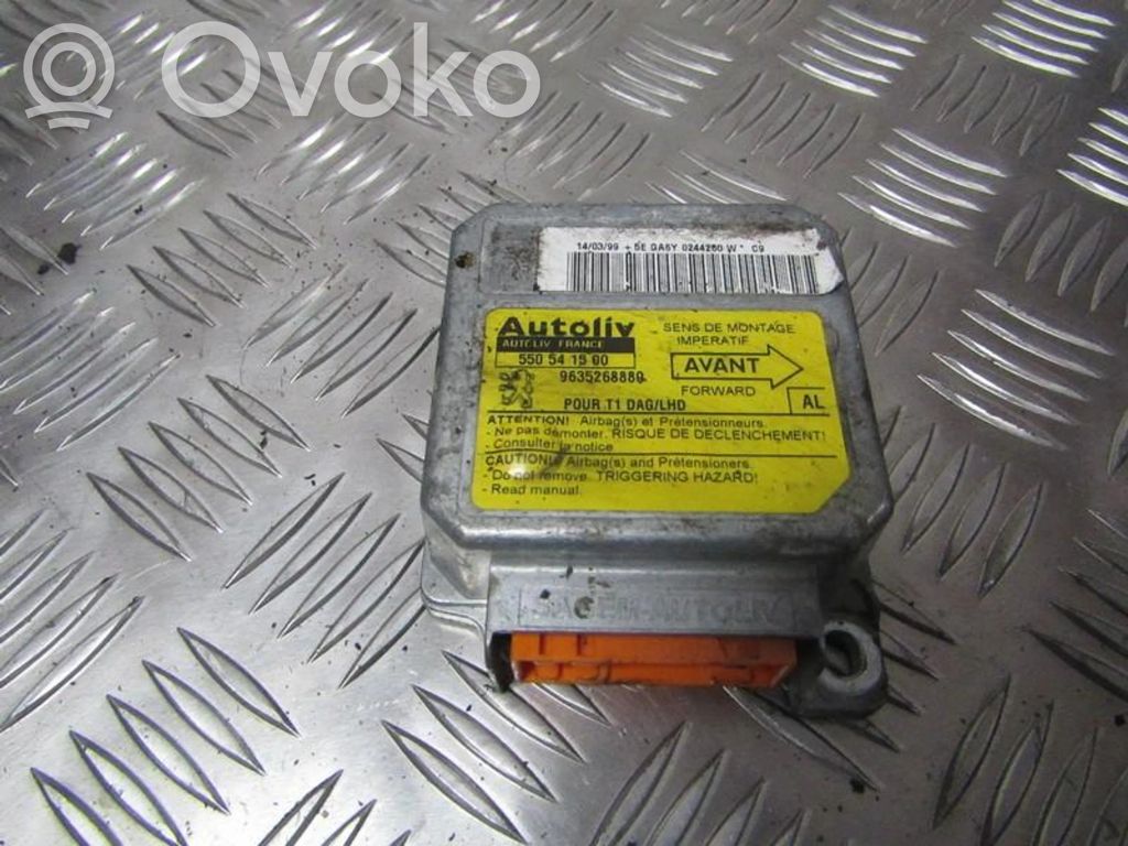 Peugeot 206 Unitate/modul de comandă airbaguri