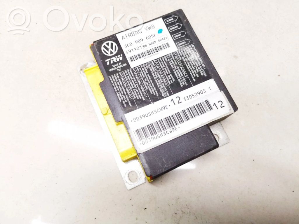Volkswagen PASSAT B6 Unitate/modul de comandă airbaguri 