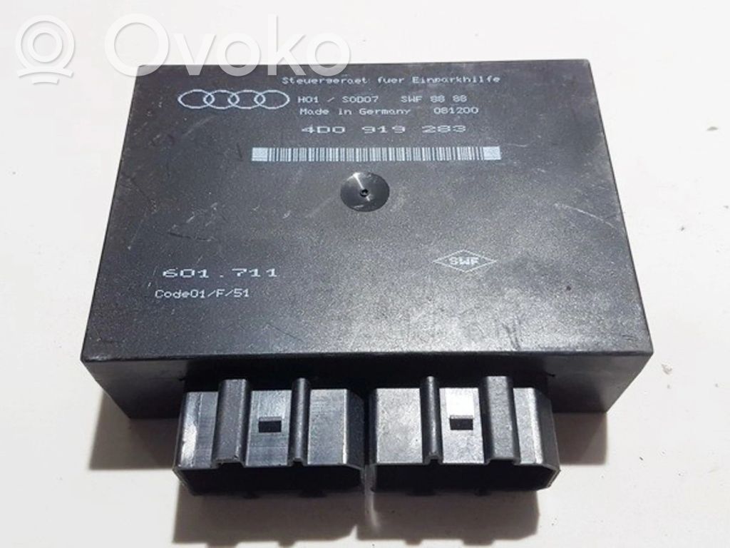 Audi A8 S8 D2 4D Sterownik / Moduł parkowania PDC 