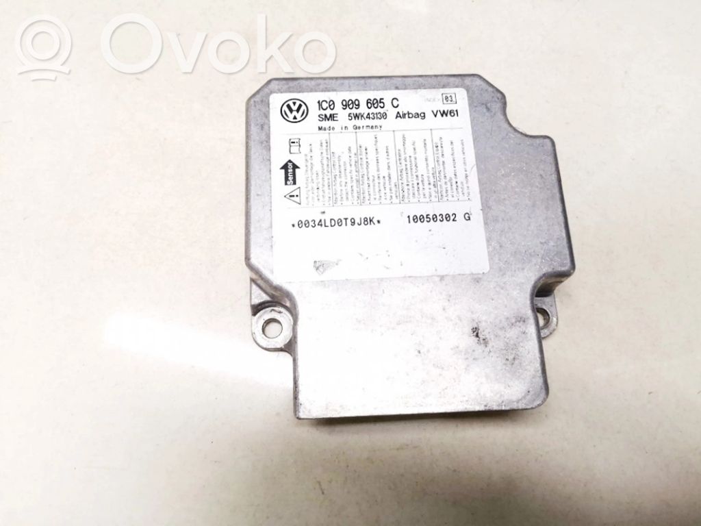 Volkswagen PASSAT B5.5 Unitate/modul de comandă airbaguri 