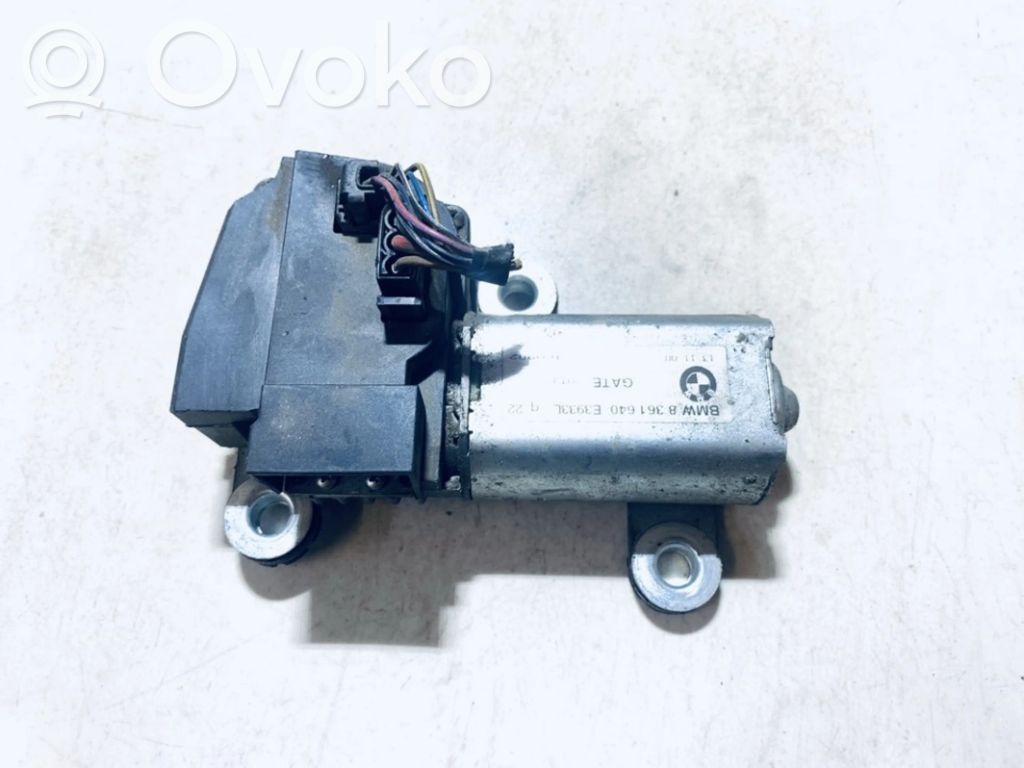 BMW 5 E39 Motor del limpiaparabrisas trasero 
