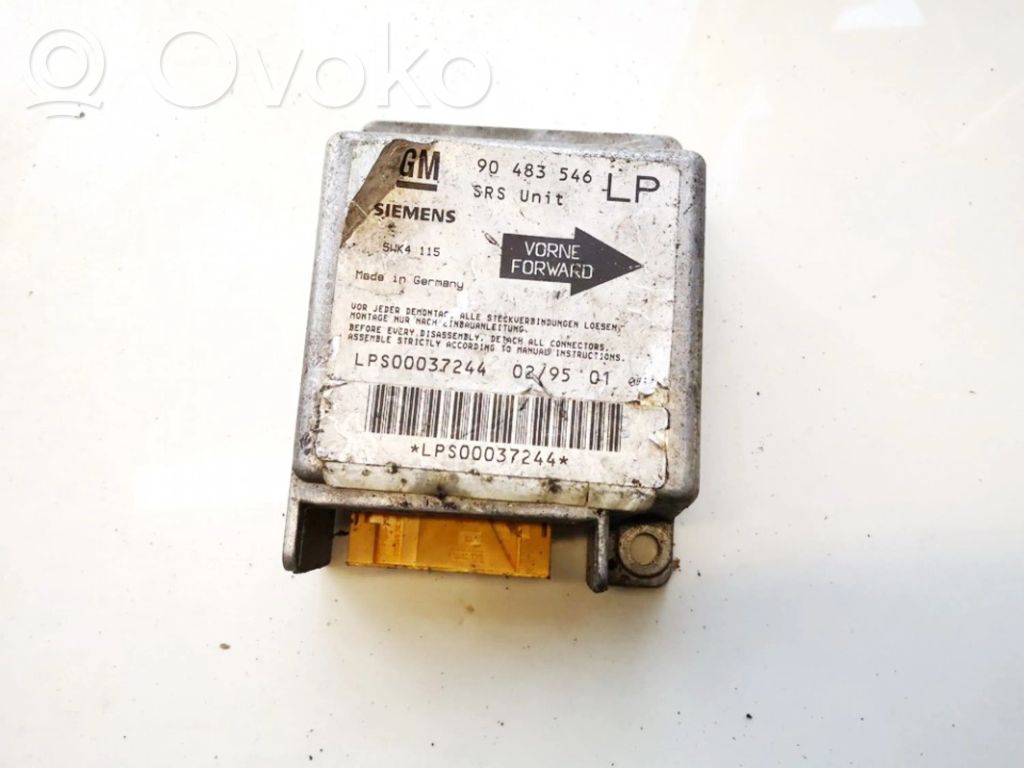 Airbag control unit/module   90483546LP,5WK4115,5WK4115,90483546LP