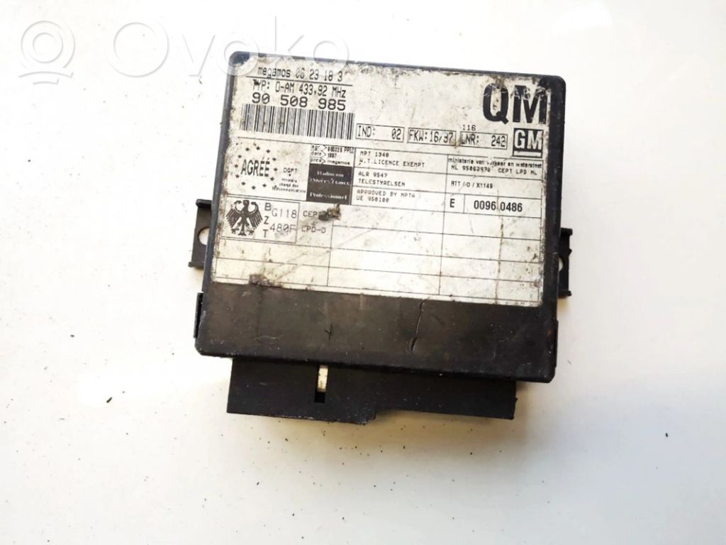 Module confort   90508985,90508985QM,90508985,90508985QM
