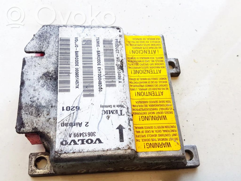 Volvo S40, V40 Centralina/modulo airbag 
