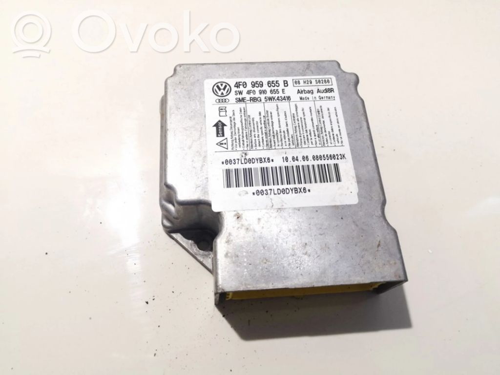 Audi A6 S6 C6 4F Centralina/modulo airbag 