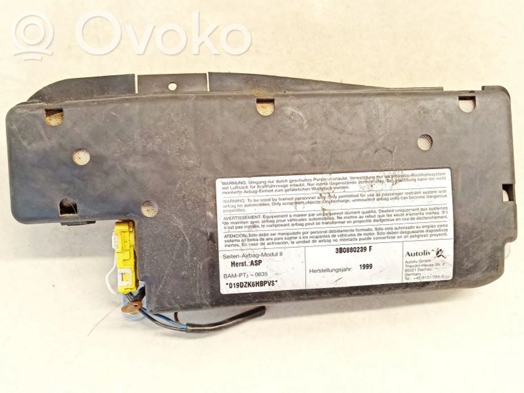 Volkswagen PASSAT B5 Airbag del asiento 