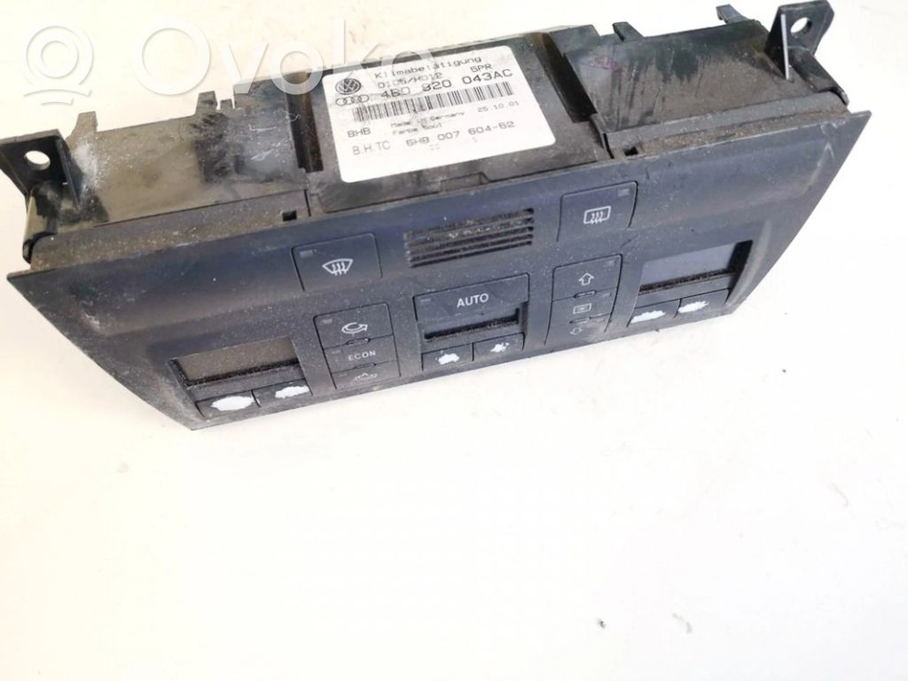 Audi A6 S6 C5 4B Centralina del climatizzatore 