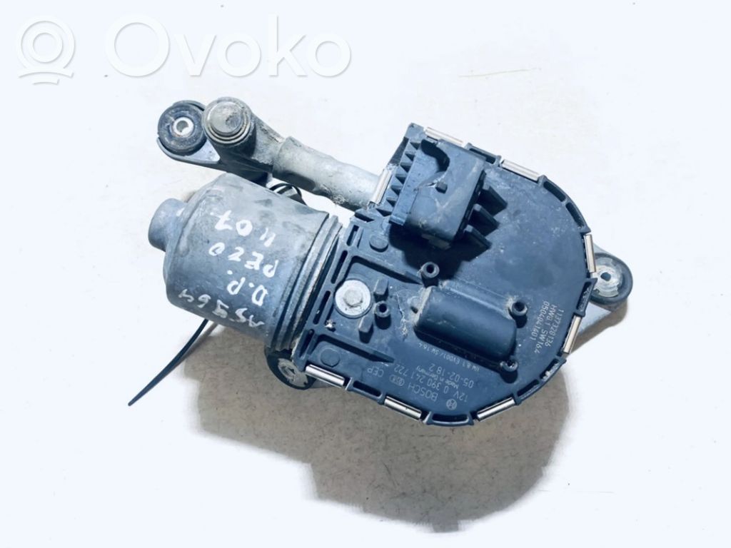 Peugeot 407 Tiranti e motorino del tergicristallo anteriore