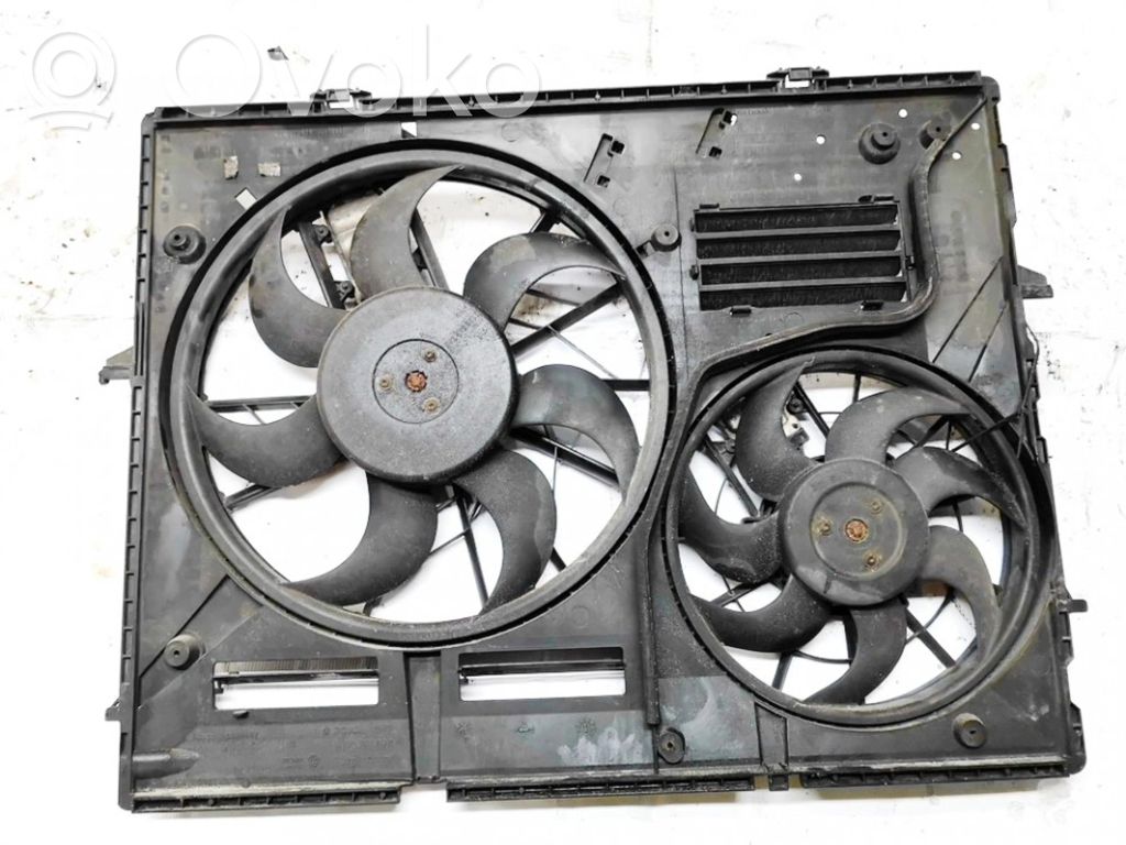 Volkswagen Touareg I Convogliatore ventilatore raffreddamento del radiatore 
