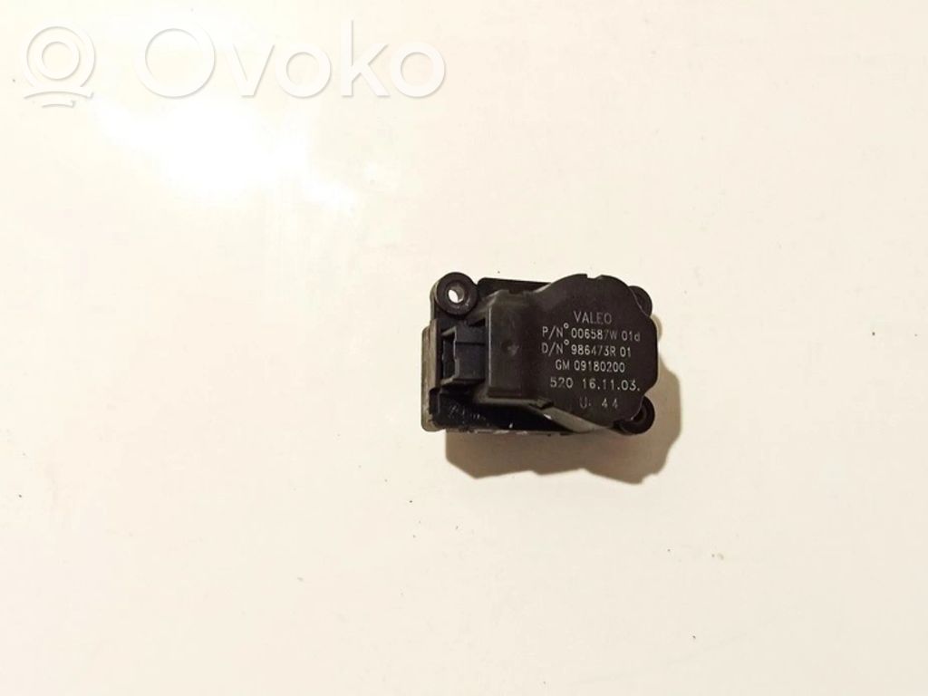 Opel Vectra C Motorino attuatore aria 