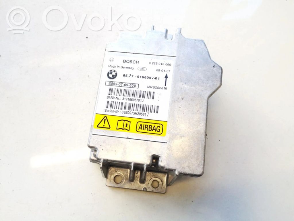 Sterownik / Moduł Airbag   6577916605701,6577916605701,0285010066,6577916605701,6577916605701