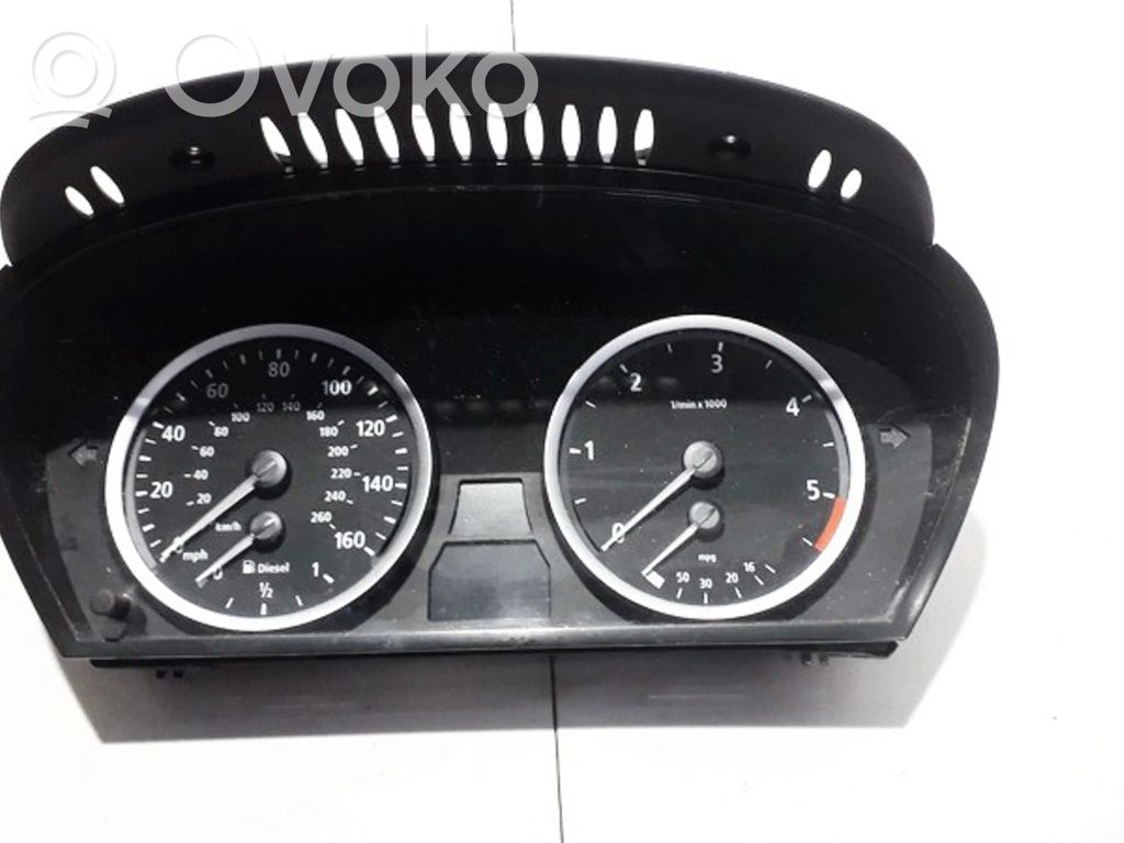 BMW 5 E60 E61 Speedometer (instrument cluster) 