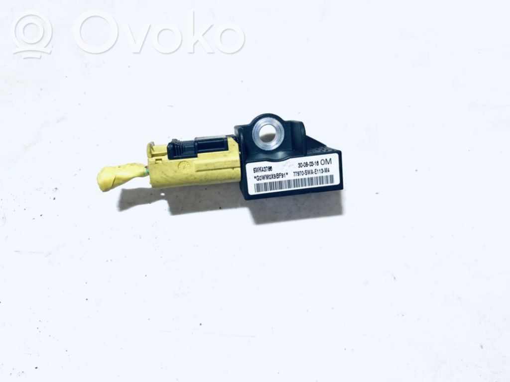 Airbagsensor Crashsensor Drucksensor   77970SWAE113M4,77970SWAE113M4,5WK43786,77970SWAE113M4,77970SWAE113M4