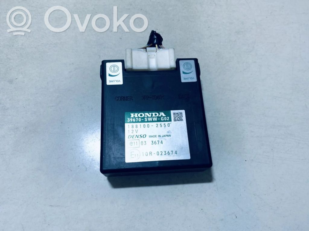 Honda CR-V Centralina/modulo sensori di parcheggio PDC