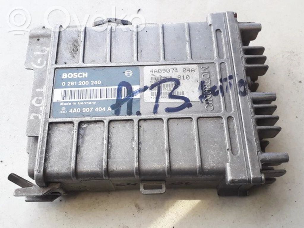 Unidad de control/módulo del motor   0261200240,4A0907404A,0261200240,4A0907404A