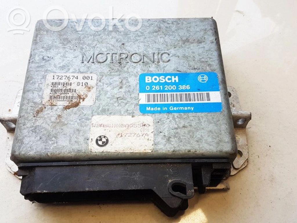 BMW 5 E34 Unitate/modul de control motor 