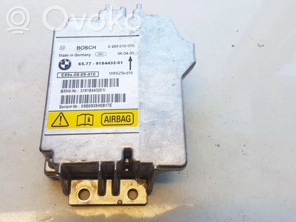 Centralina/modulo airbag   6577918443201,0285010070,0285010070,6577918443201,6577918443201