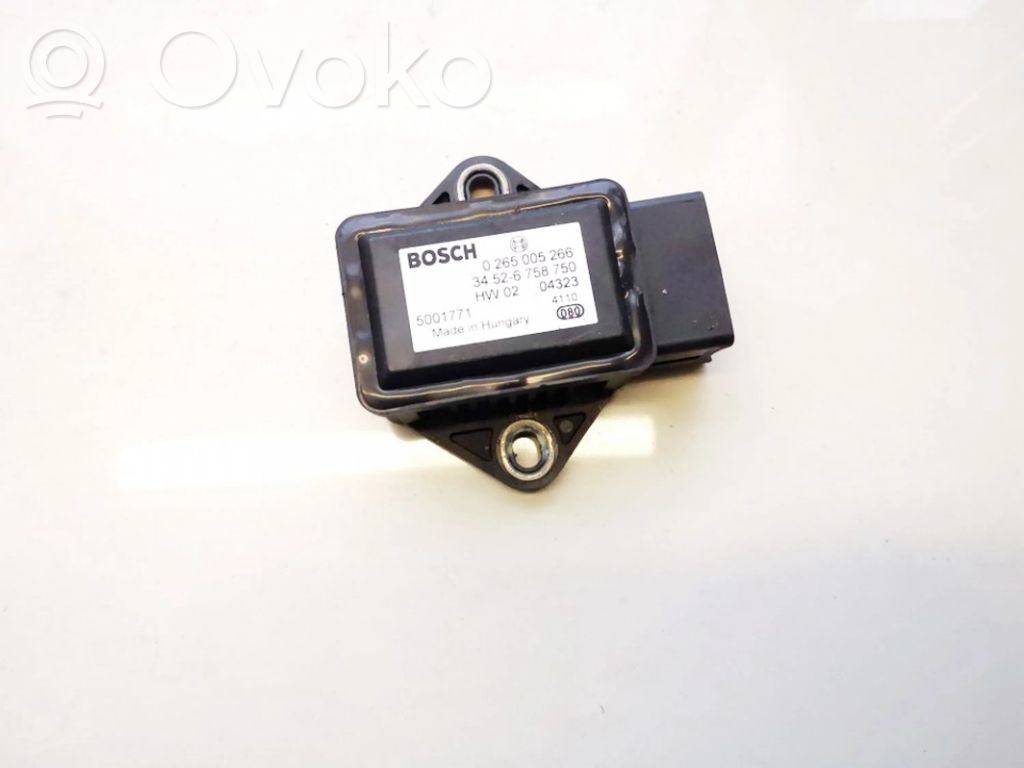 Sensore di imbardata accelerazione ESP   34526758750,0265005266,0265005266,34526758750,34526758750