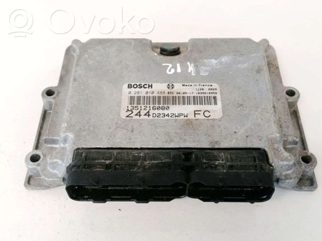 Fiat Ducato Sterownik / Moduł ECU 