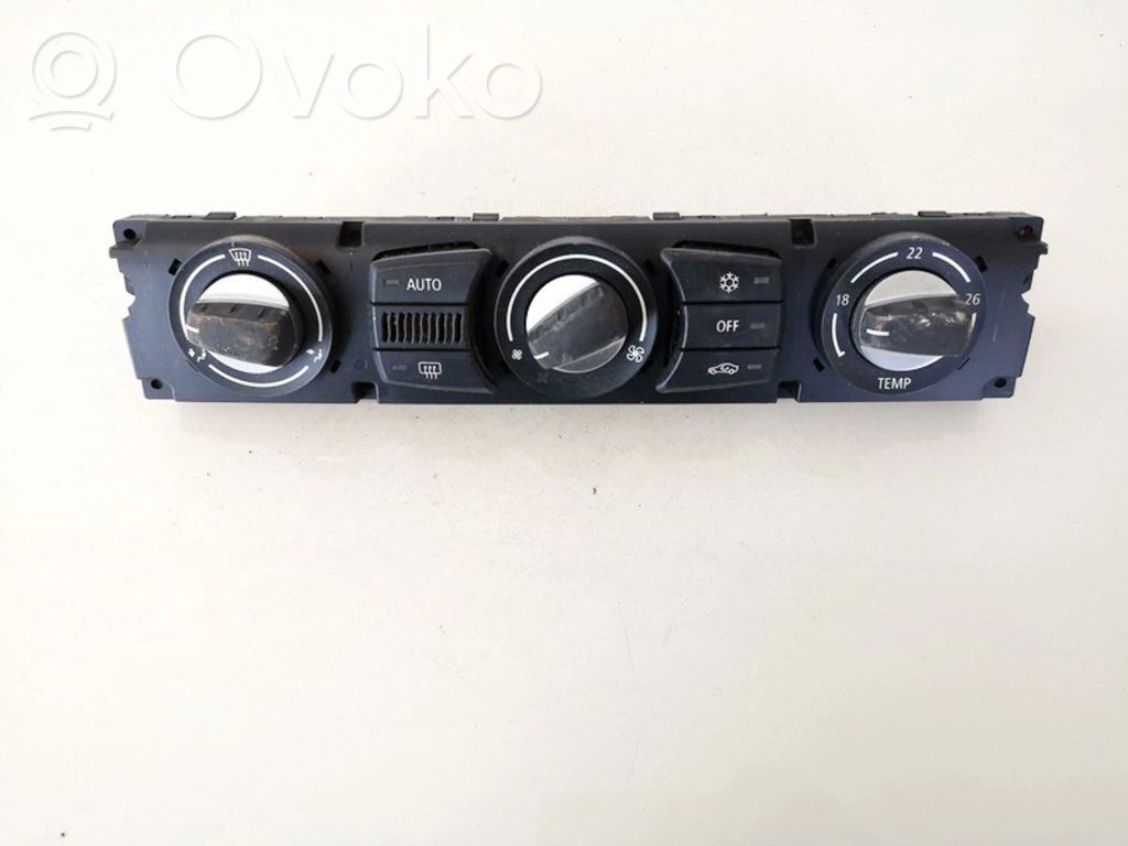 BMW 5 E60 E61 Climate control unit 